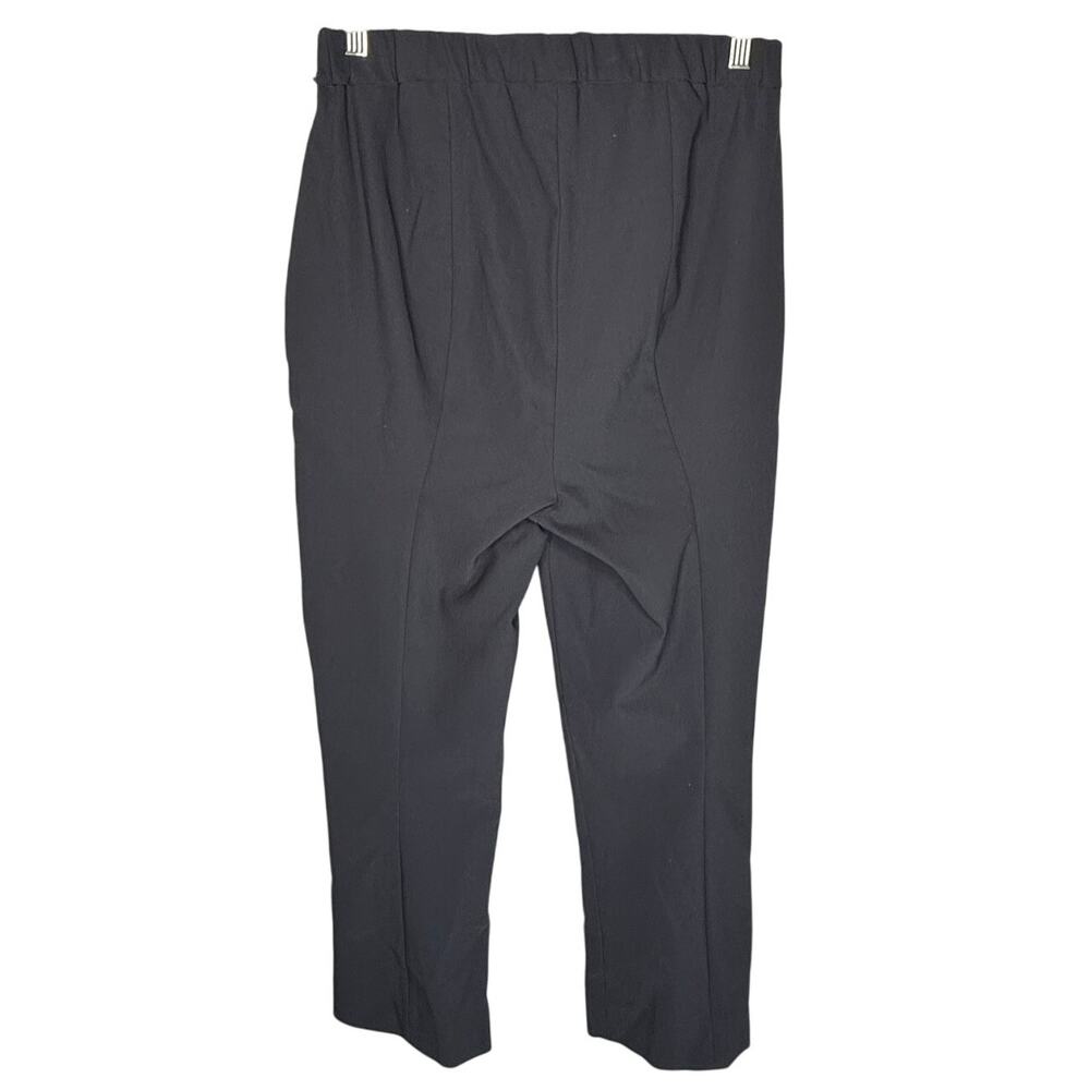 M.M. LaFleur Pants Women's +1 (29 Waist) Gray Cropped - Picture 2 of 4